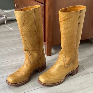 Frye banana campus boots size 10.5. Women’s - USA made - leather soles